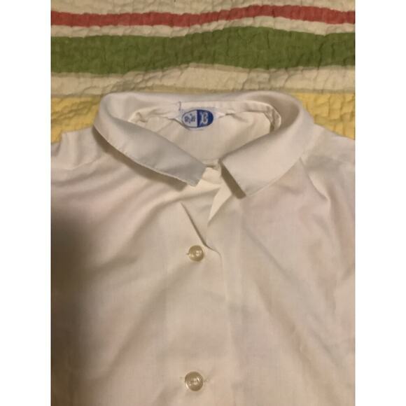 Toddler Vintage 50’s White Button Down 2T? - Picture 6 of 7